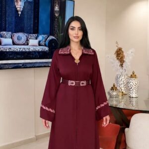 Kaftan avec ceinture